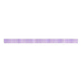 Lavender en White Gingham Grosgrain Lint (Voorkant)
