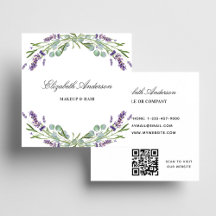 Lavender eucalyptus greenery QR code