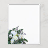 Lavender Eucalyptus white roses greenery (Voorkant)
