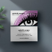 Lavender Eye schaduw Eyelash Brows professional Visitekaartje