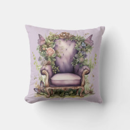 Lavender Fairy Dreams Butterfly Chair Kussen