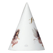 Lavender Fairy wildflower pixie birthday Feesthoedjes (Links)