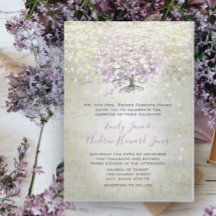 Lavender Fairytale lichten en sterren bruiloft