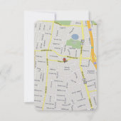 Lavender Fairytale lights Stars Weddenschap Kaart (Achterkant)