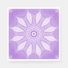 Lavender Faux Tulle Design Servet