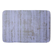 Lavender Faux Wood Texture Bath Mat (Voorkant)