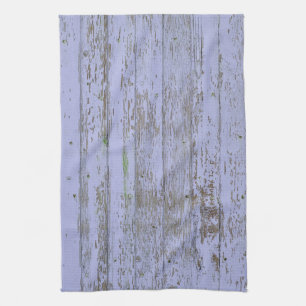 Lavender Faux Wood Texture Kitchen Towel Theedoek