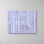Lavender Faux Wood Texture Stretched Canvas Print (Voorkant)
