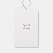 Lavender Field Cadeaulabel (Achterkant)