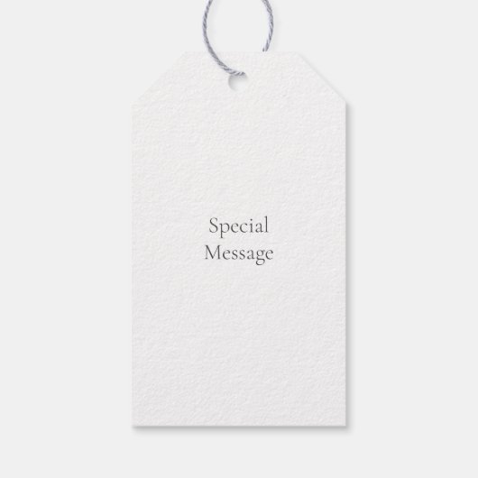 Lavender Field Cadeaulabel (Achterkant)