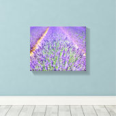 Lavender Field Canvas Afdruk (Insitu (Houten vloer))
