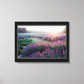 Lavender Field Canvas Afdruk (Voorkant)