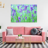Lavender Field Canvas Afdruk (Insitu (Woonkamer))