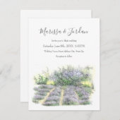 Lavender Field Kaart (Voorkant / Achterkant)