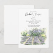 Lavender Field Kaart (Voorkant / Achterkant)