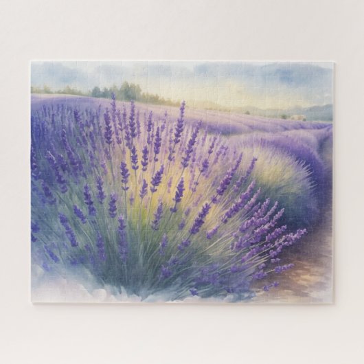 Lavender Field Legpuzzel (Horizontaal)