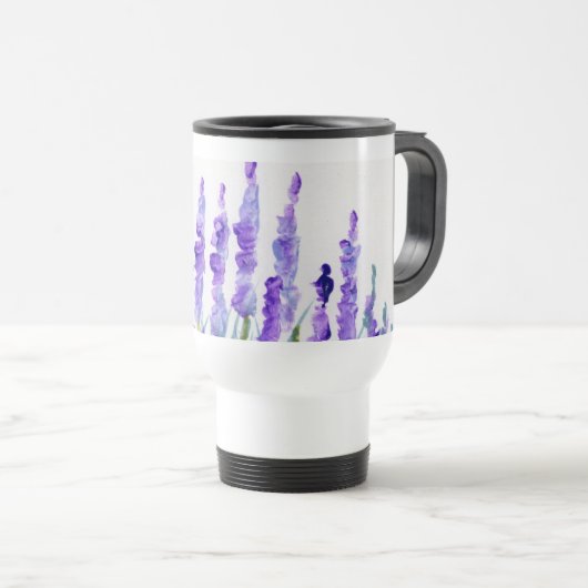 Lavender Field Mug Reisbeker (Voorkant rechts)