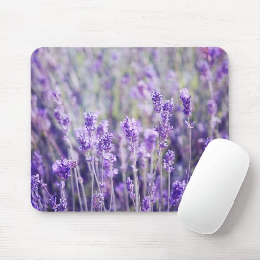 Lavender Field Muismat (Met muis)
