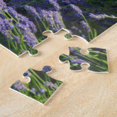 Lavender field Puzzle Legpuzzel (Zijkant)