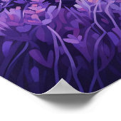 Lavender Field Sunset Wall Art Print Poster (Hoek)