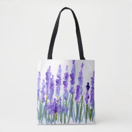 Lavender Field Tote Bag
