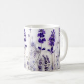 Lavender Fields 11 oz Koffie Mok (Voorkant rechts)