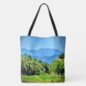 Lavender Fields 2020 Tote Bag (Achterkant)