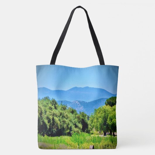 Lavender Fields 2020 Tote Bag (Achterkant)