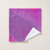Lavender Fields Abstracte Art Bad Handdoek (Wasdoekje)