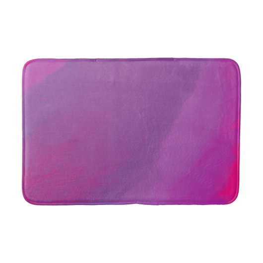 Lavender Fields Abstracte Art Badmat (Voorkant)