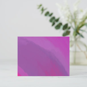 Lavender Fields Abstracte Art Briefkaart