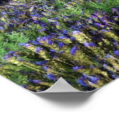 Lavender Fields afdrukken Poster (Hoek)