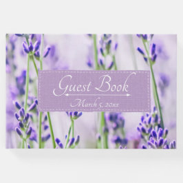 Lavender Fields bruiloft gastenboek