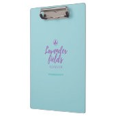 Lavender Fields Clip Board Klembord (Links)