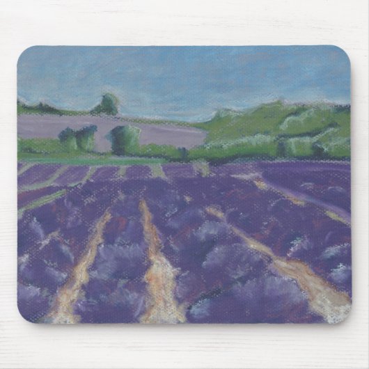 Lavender Fields in Provence - Frankrijk Muismat (Voorkant)