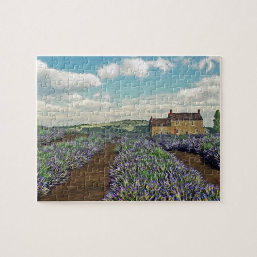 Lavender Fields Jigzaag Puzzle Legpuzzel (Horizontaal)