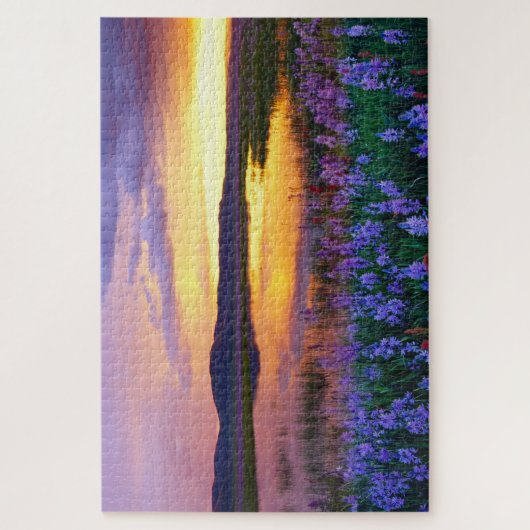 Lavender Fields Legpuzzel (Verticaal)