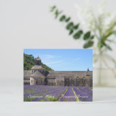 Lavender Fields of Senanque Abbey Briefkaart (Staand voorkant)