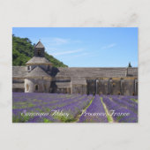 Lavender Fields of Senanque Abbey Briefkaart (Voorkant)