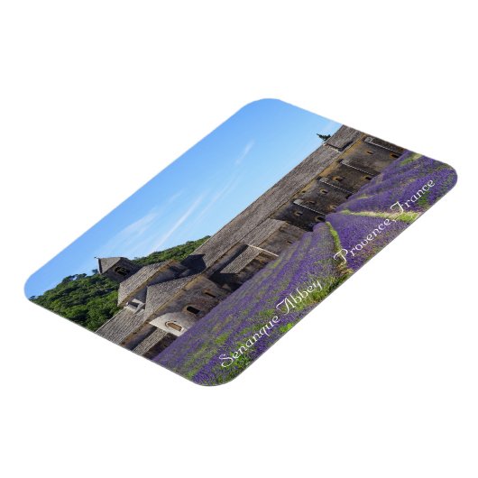 Lavender Fields of Senanque Abbey Magneet (Linkerzijde)