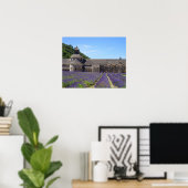 Lavender Fields of Senanque Abbey Poster (Thuiskantoor)