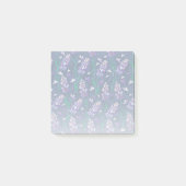 Lavender Fields patroon in Paars Post-it® Notes (Voorkant)