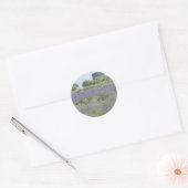 Lavender Fields Ronde Sticker (Envelop)