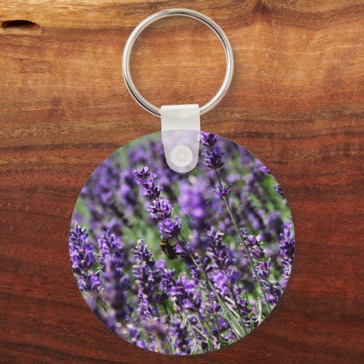 Lavender Fields Sleutelhanger (Voorkant)
