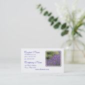  Lavender Fields Visitekaartjes (Staand voorkant)