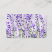 Lavender Fields Wedding Standaard Place Card Plaatskaartje (Achterkant)