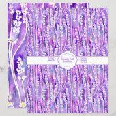 Lavender Fields Zeap Wrap (Voorkant / Achterkant)