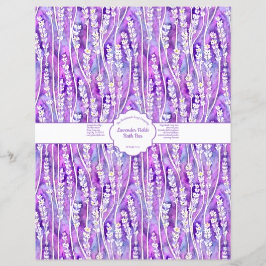 Lavender Fields Zeap Wrap (Voorkant)