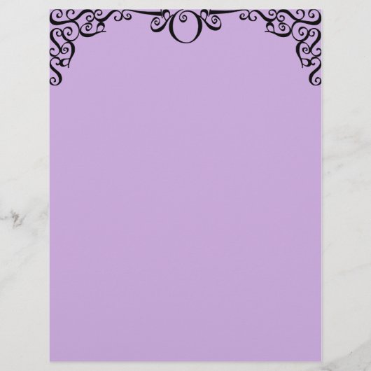 Lavender Filigree (Voorkant)