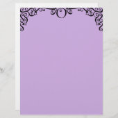 Lavender Filigree (Voorkant / Achterkant)